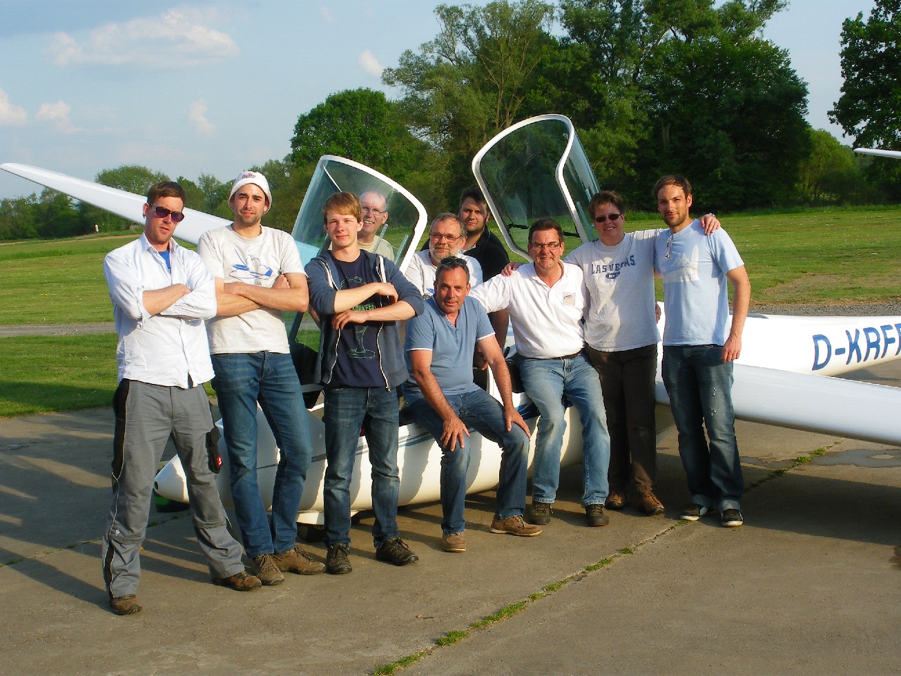 Erfolgreicher Streckenfluglehrgang am Flugplatz Langenselbold