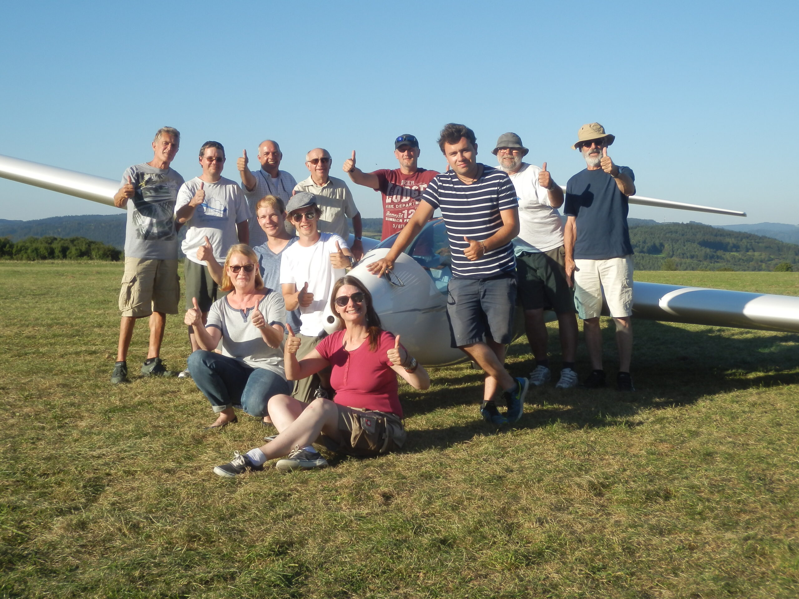 Fluglager des Aero Club Langenselbold in Kronach