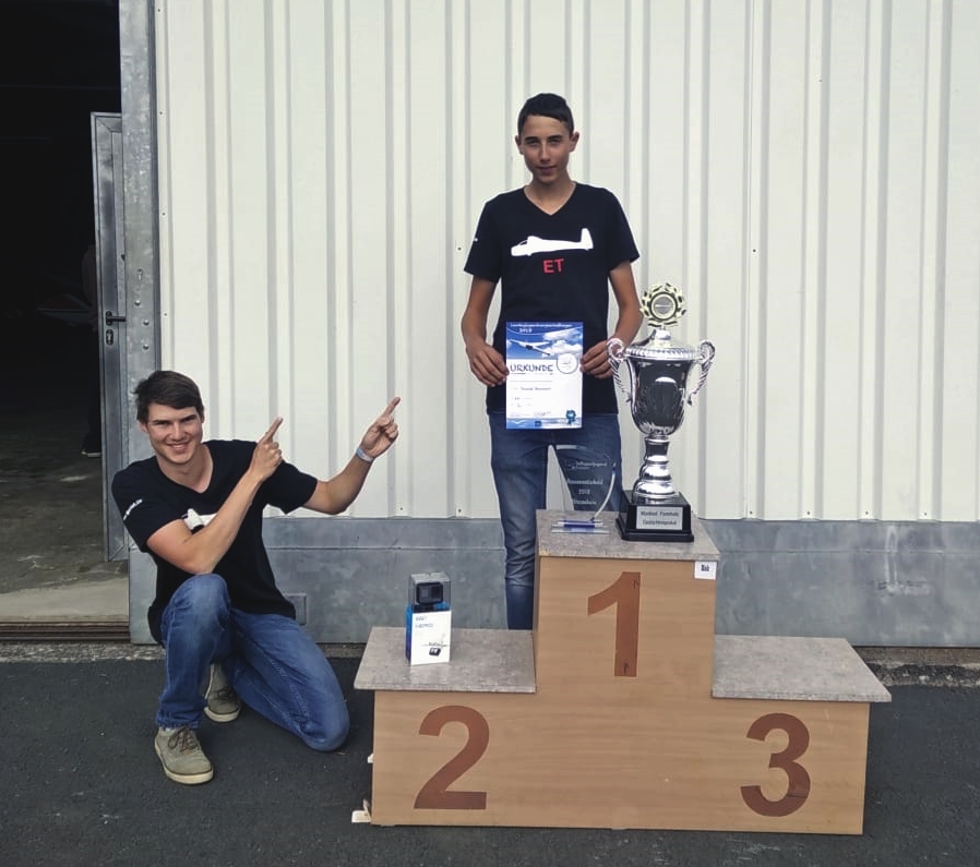 Daniel Bannert gewinnt Hessenentscheid beim Jugendvergleichsfliegen 2018